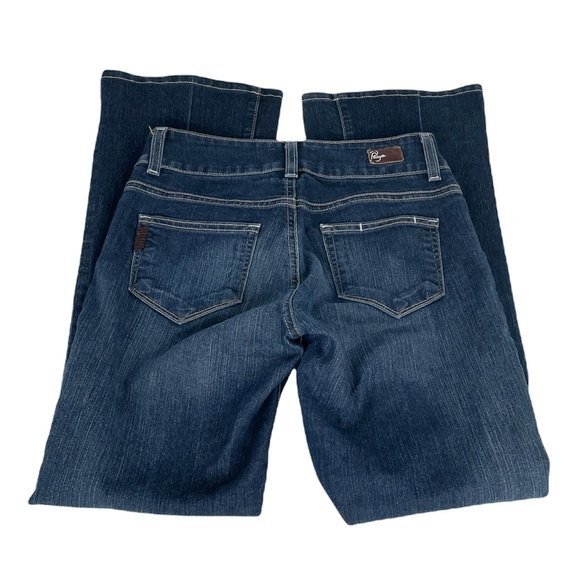 Paige H.H. Boot Cut Jeans Blue Size Petite 26 - Picture 4 of 8